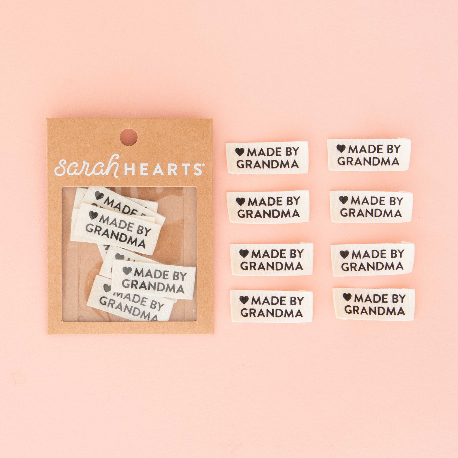 Made by Grandma Woven Labels