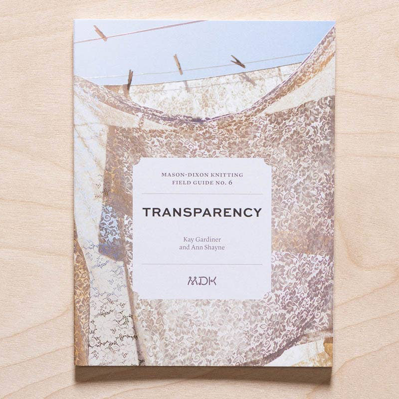 MDK Field Guide No. 6: Transparency