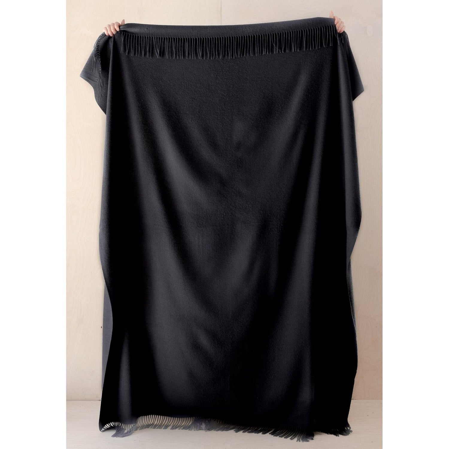 Lambswool Blanket | Black