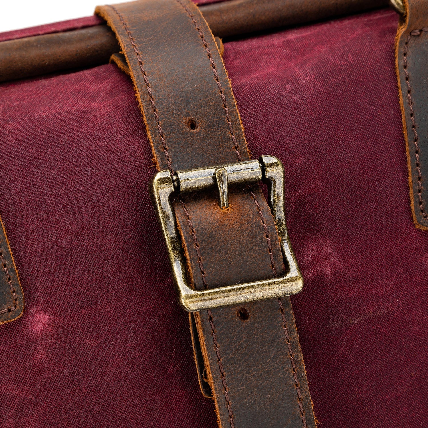 Maker's Canvas Satchel | Red