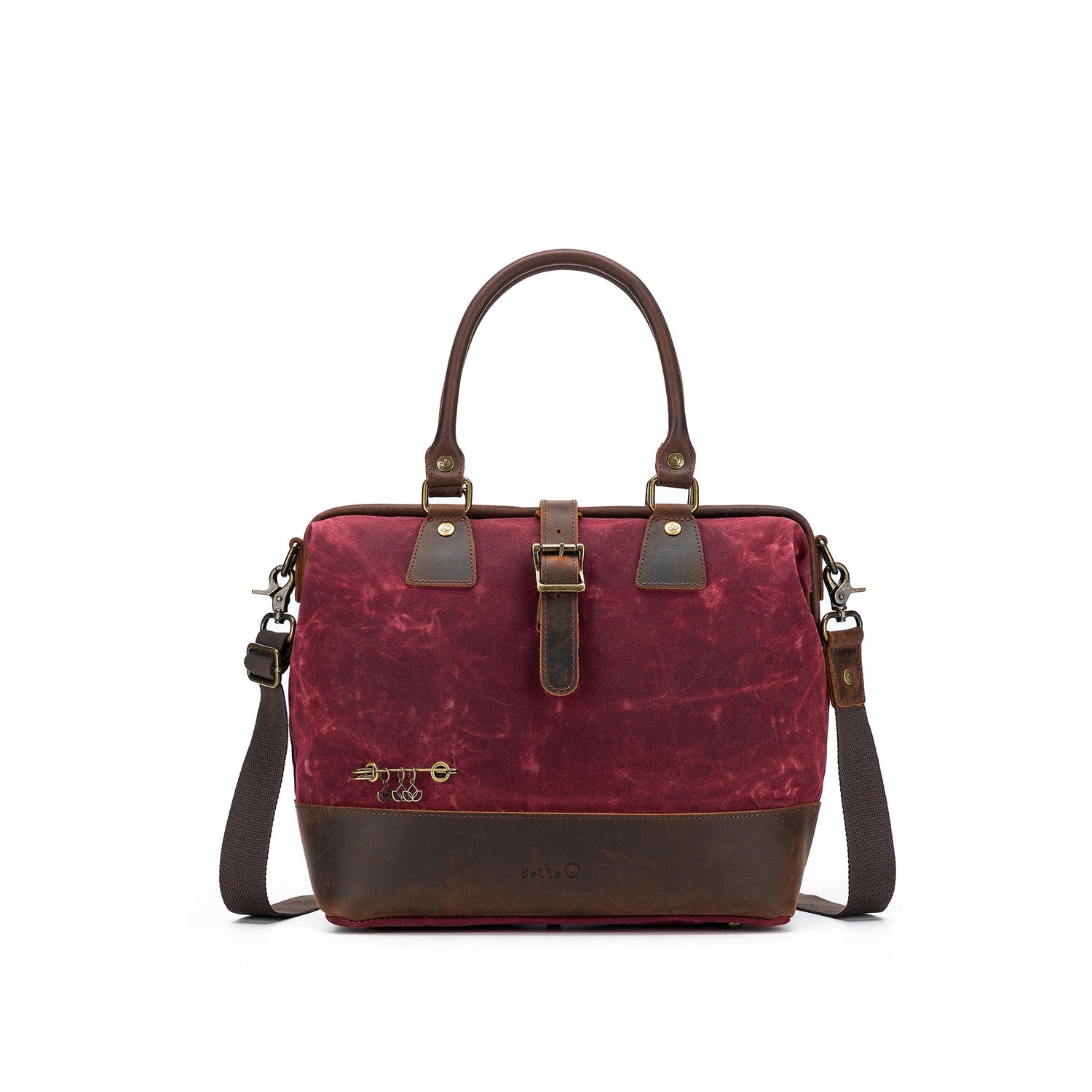 Maker's Canvas Satchel | Red