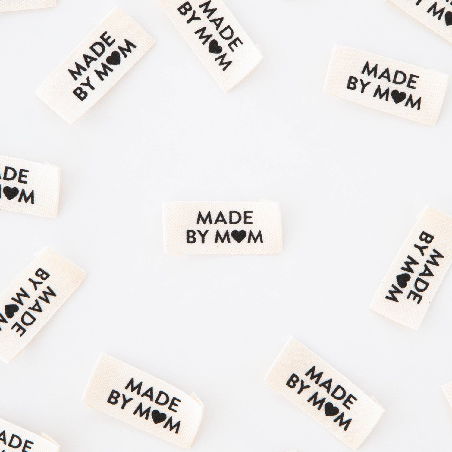 Made by Mom Woven Labels