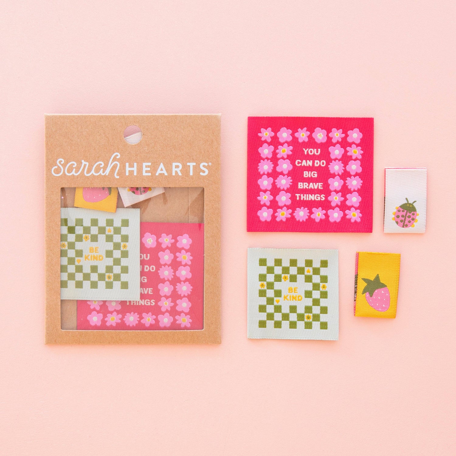 Joyful June Multipack Woven Labels
