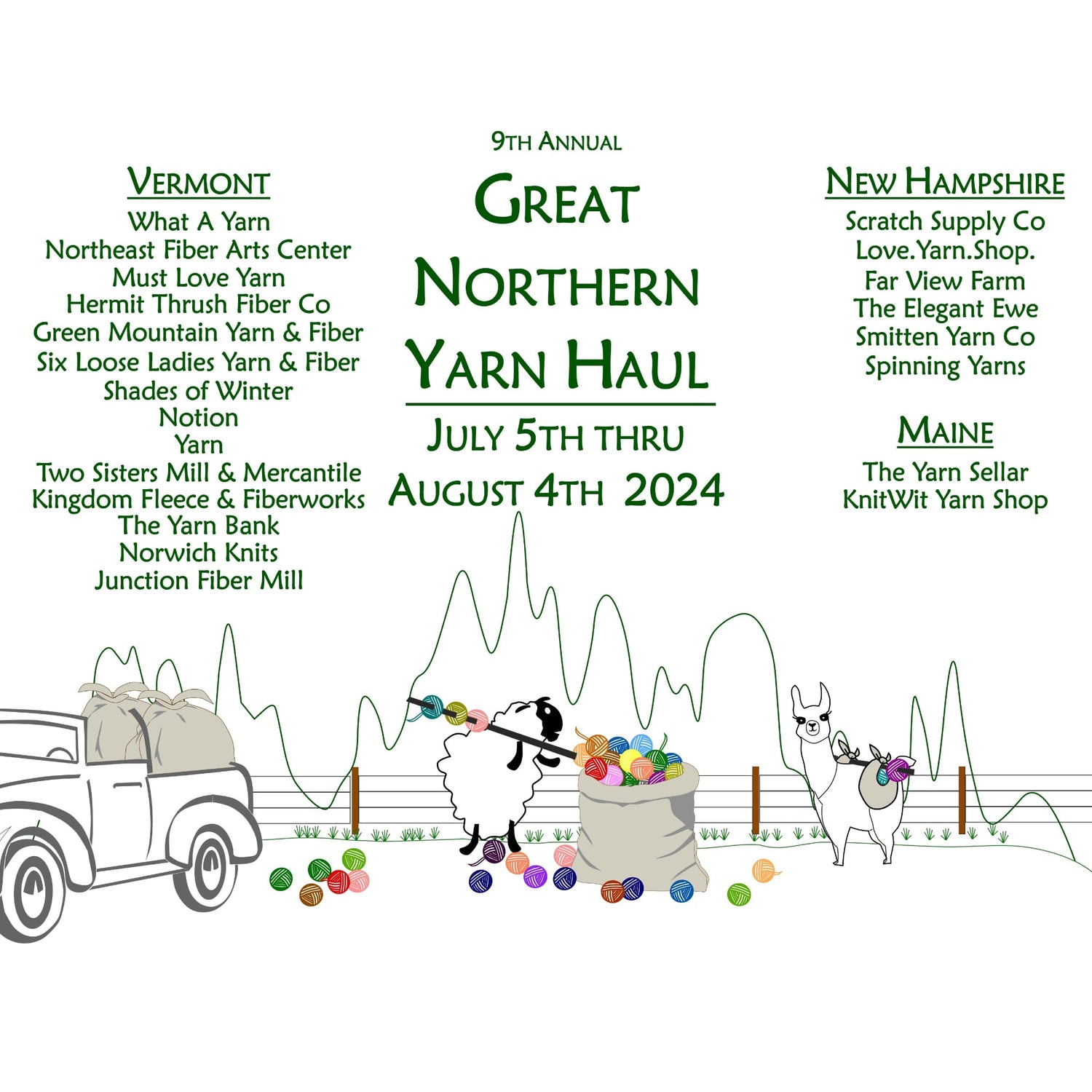 Great Northern Yarn Haul
