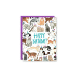 Blank Greeting Card | Birthday Cats
