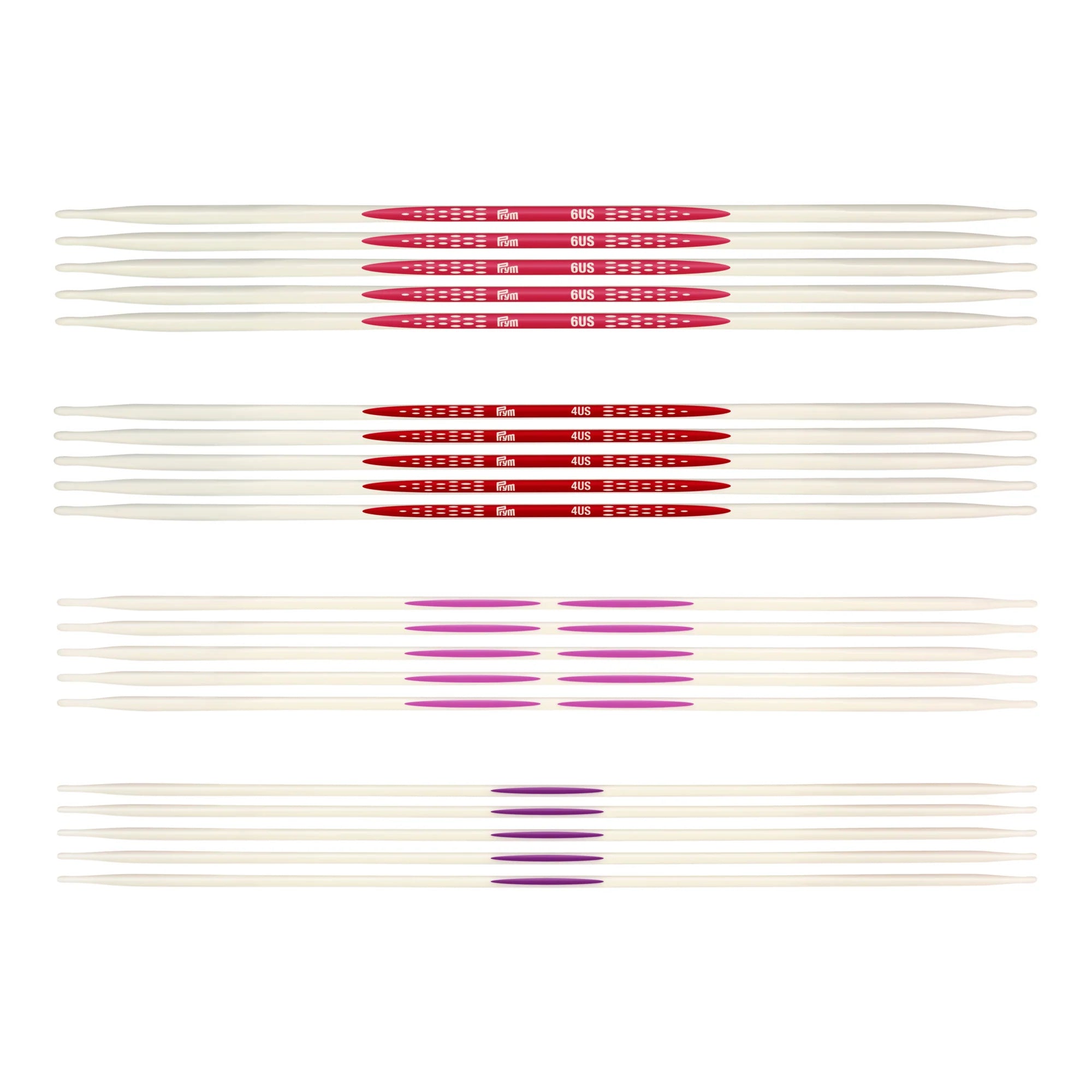 8" Double Point Knitting Needles Set
