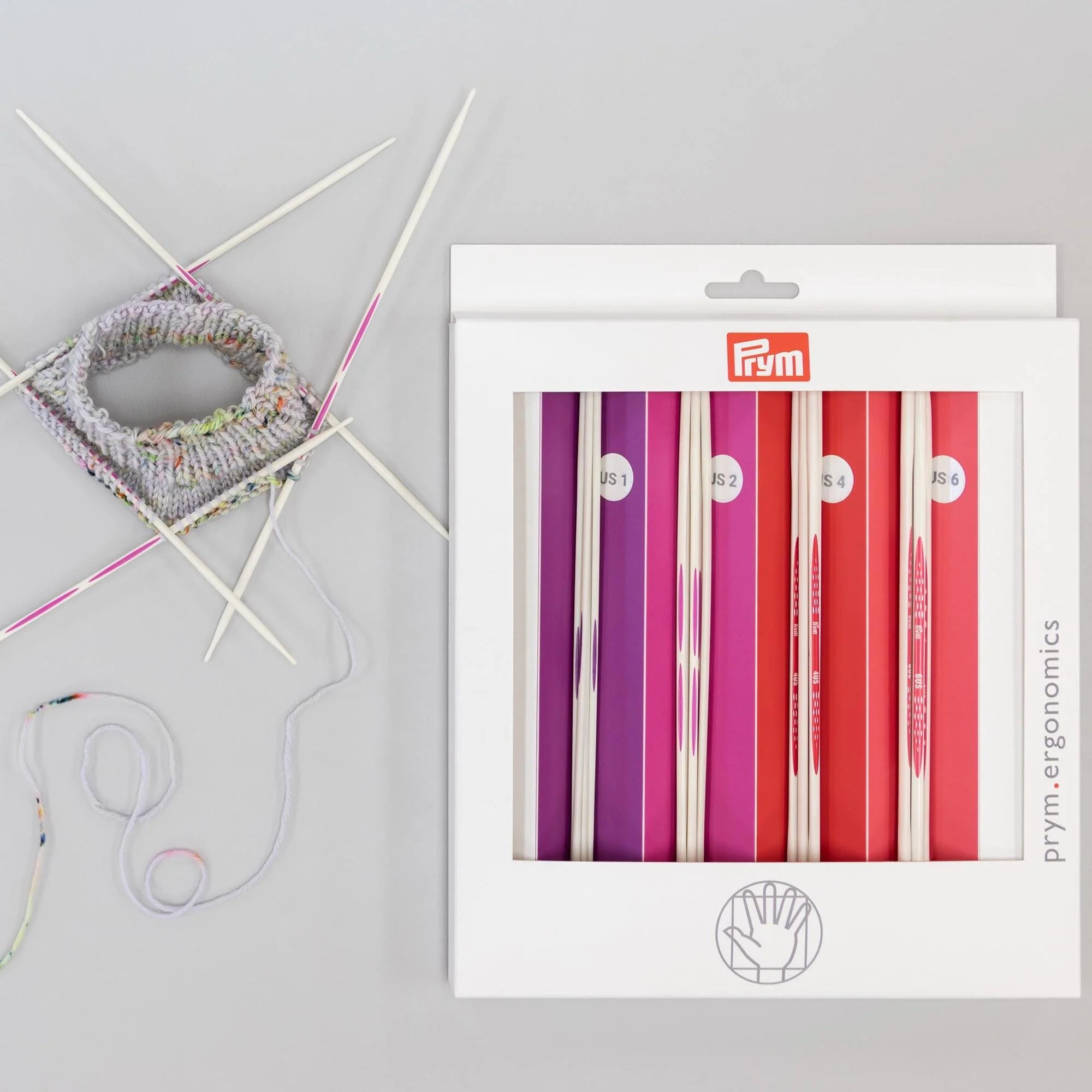 8" Double Point Knitting Needles Set