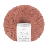 Tynn Silk Mohair | 3553 Dusty Plum Pink