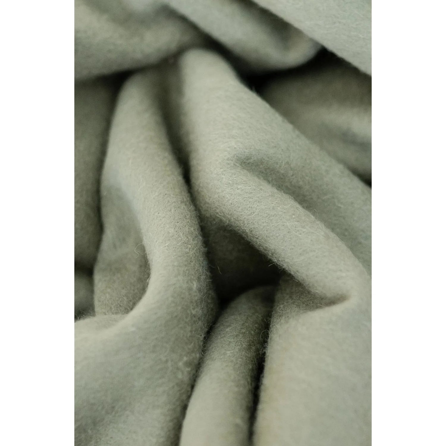 Small Lambswool Blanket | Olive