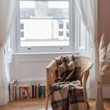 Small Lambswool Blanket | Stewart Dress Antique Tartan