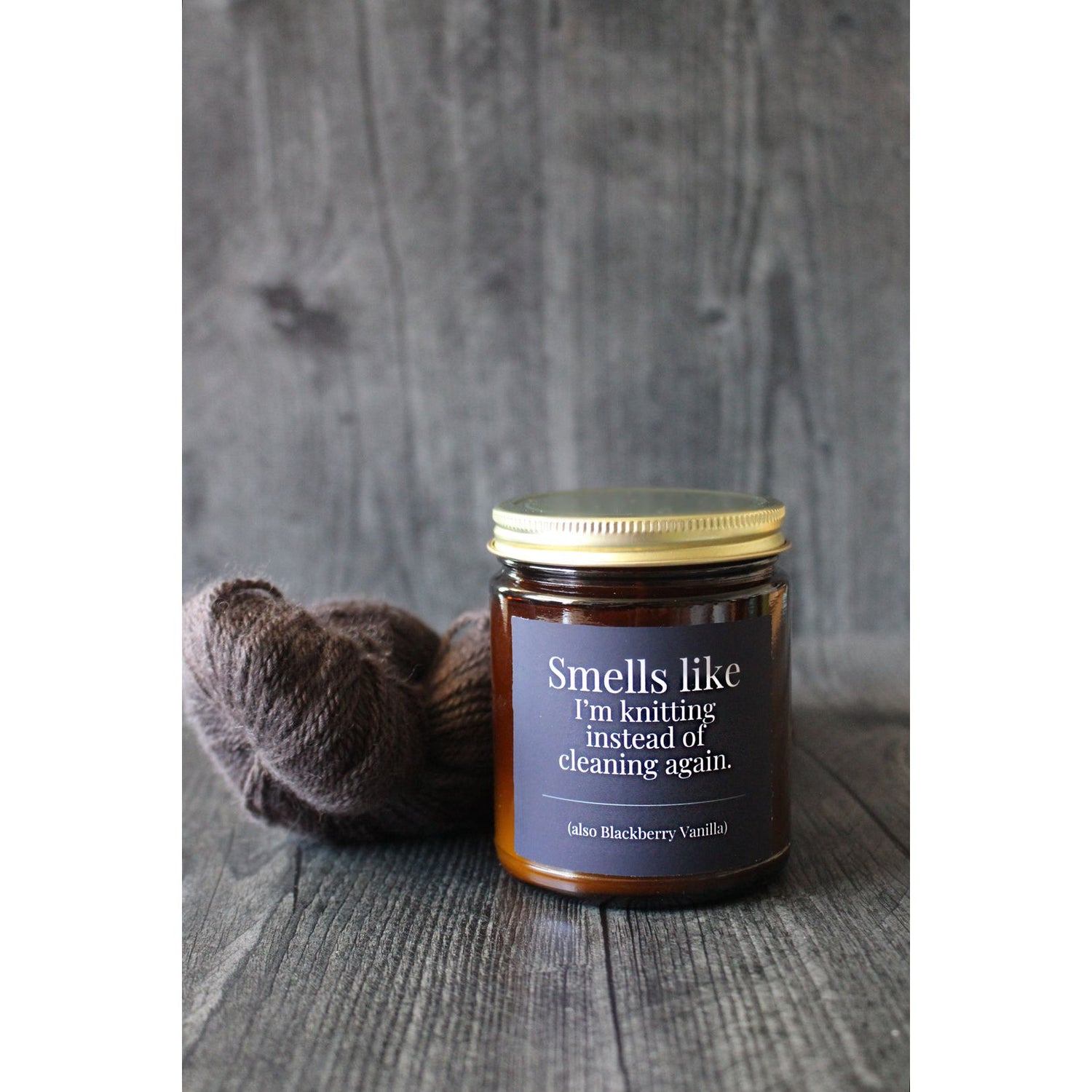 Hand-poured Coconut Soy Wax Candles for Knitters