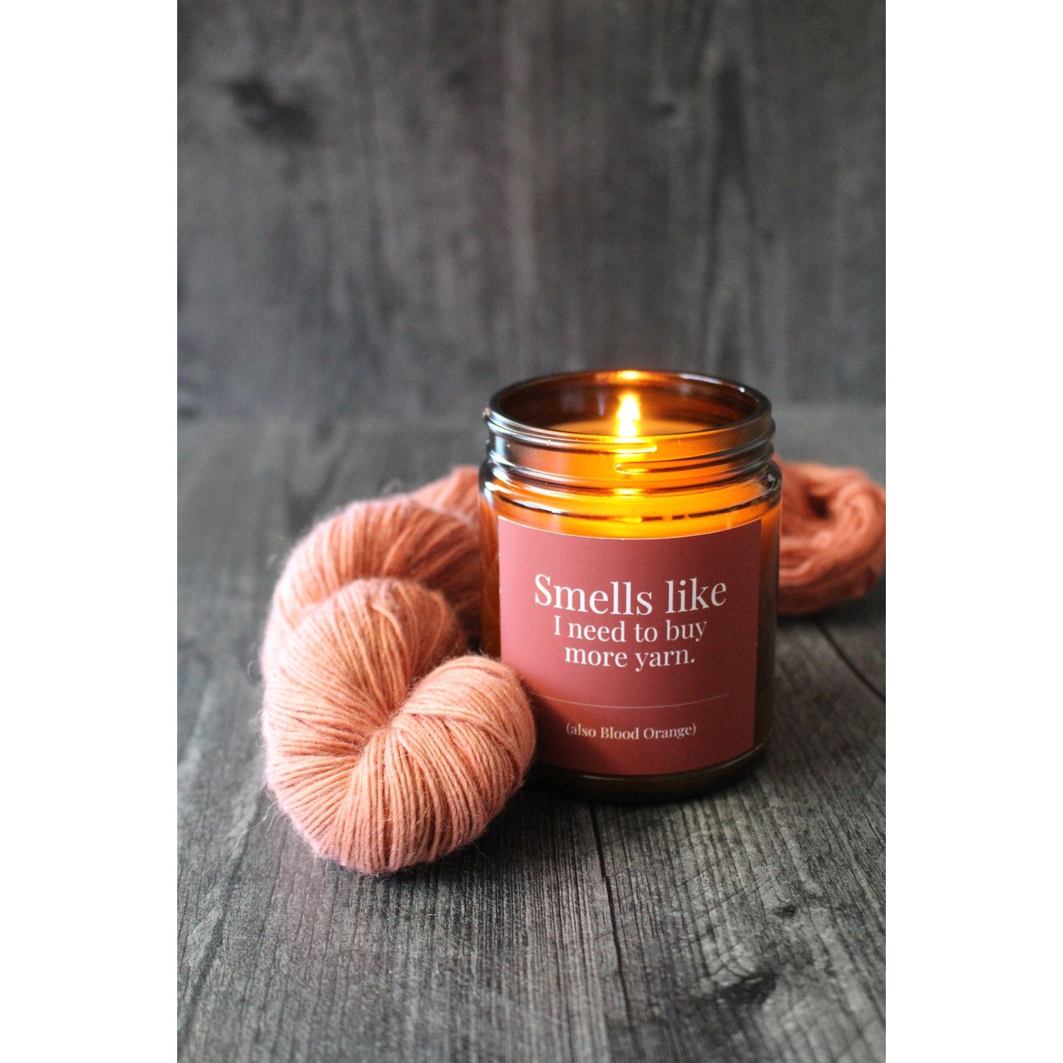 Hand-poured Coconut Soy Wax Candles for Knitters