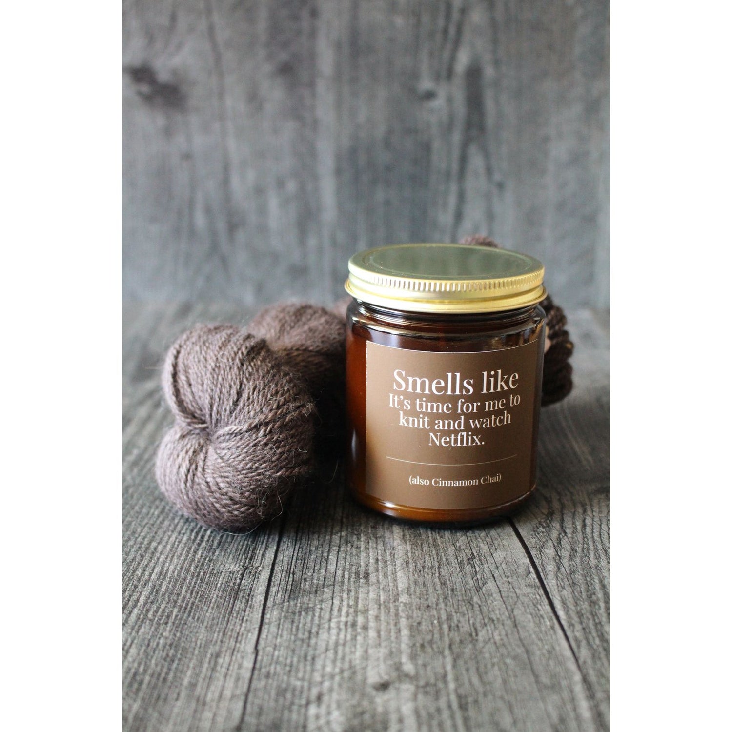 Hand-poured Coconut Soy Wax Candles for Knitters