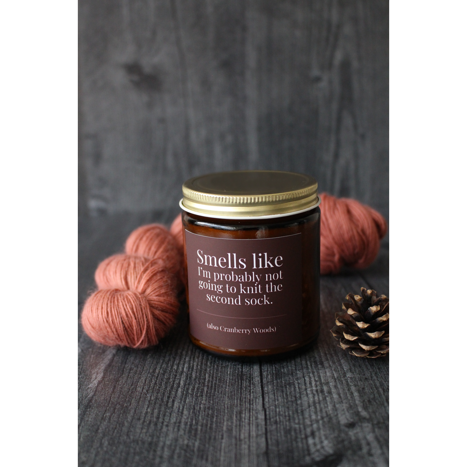 Hand-poured Coconut Soy Wax Candles for Knitters