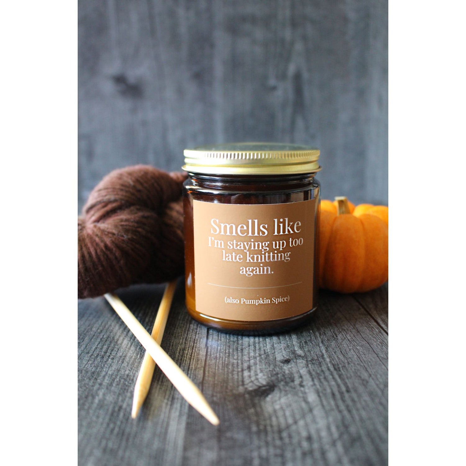 Hand-poured Coconut Soy Wax Candles for Knitters