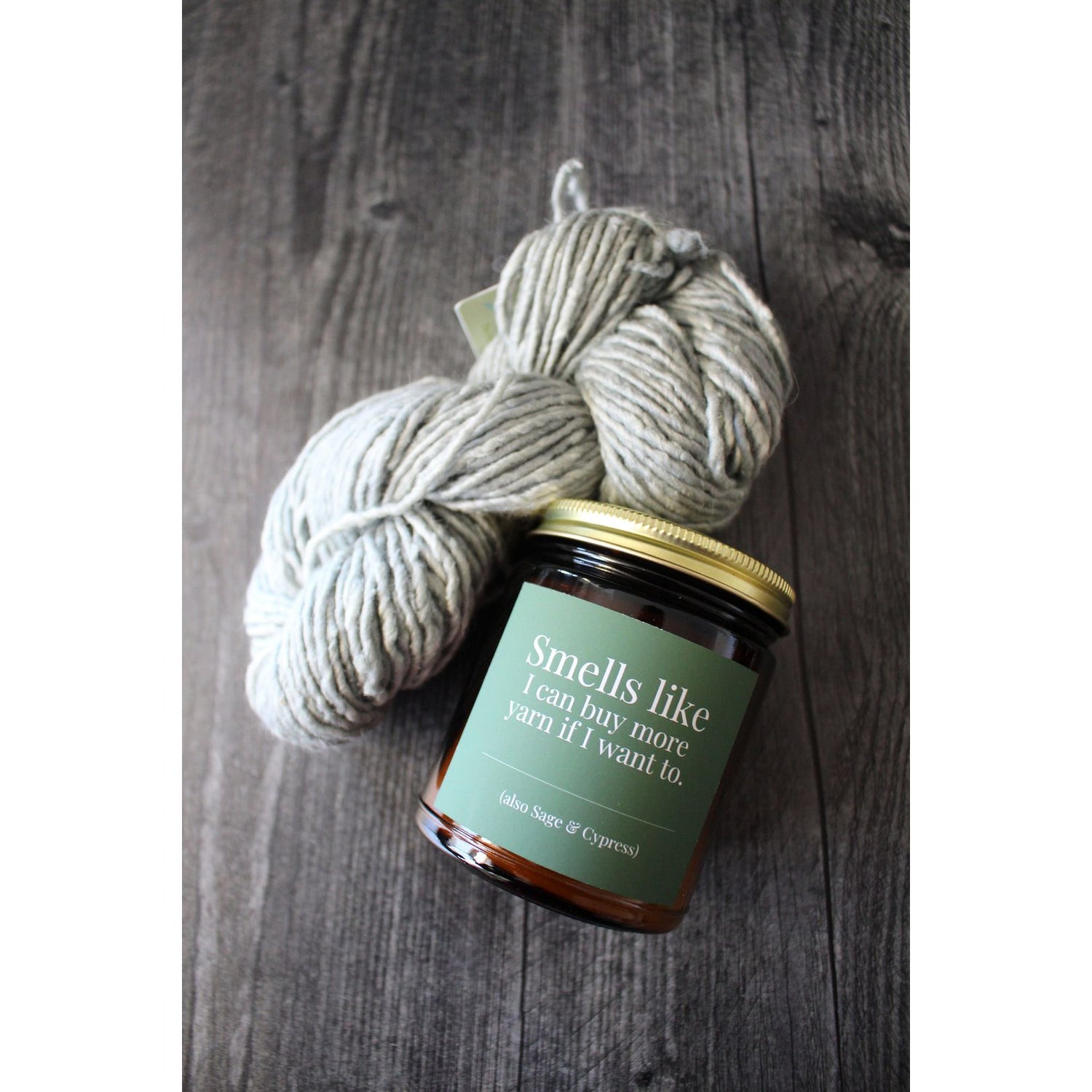 Hand-poured Coconut Soy Wax Candles for Knitters