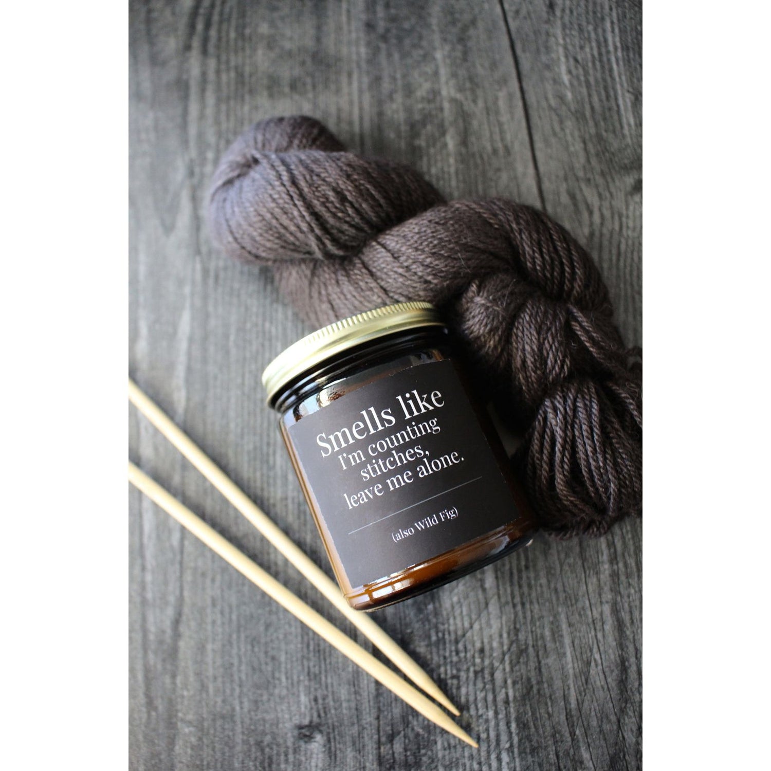 Hand-poured Coconut Soy Wax Candles for Knitters