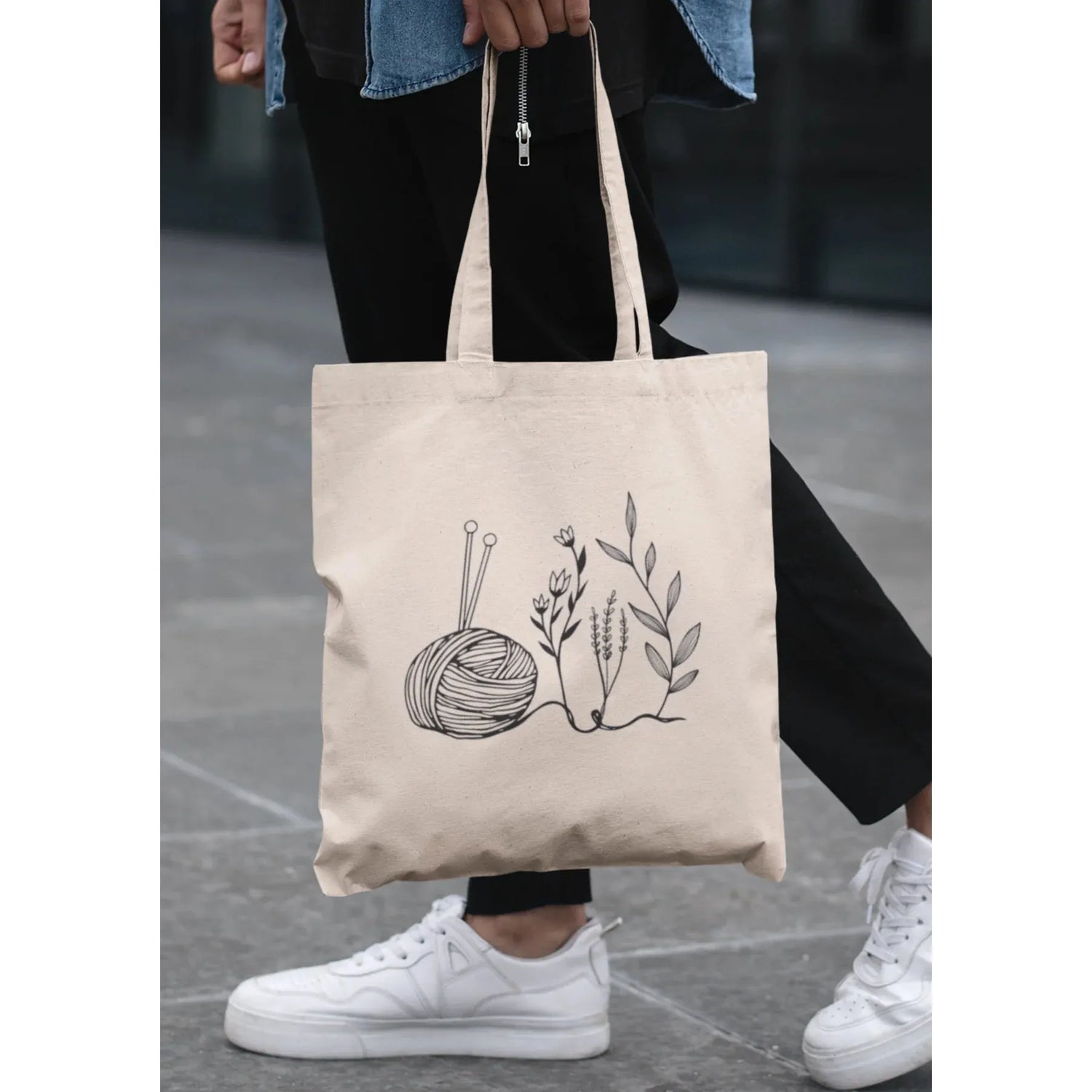 Yarn Garden Tote Bag