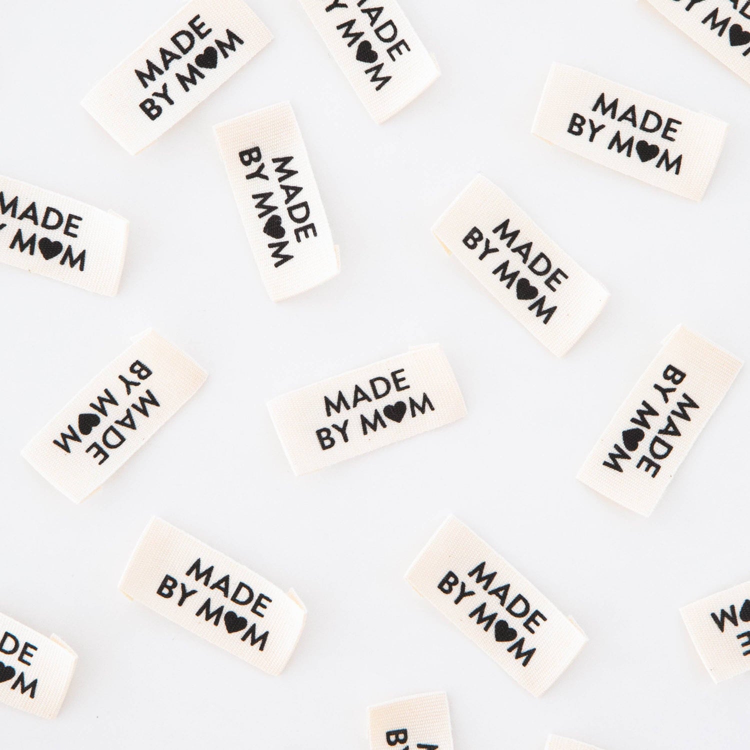 Made by Mom Woven Labels