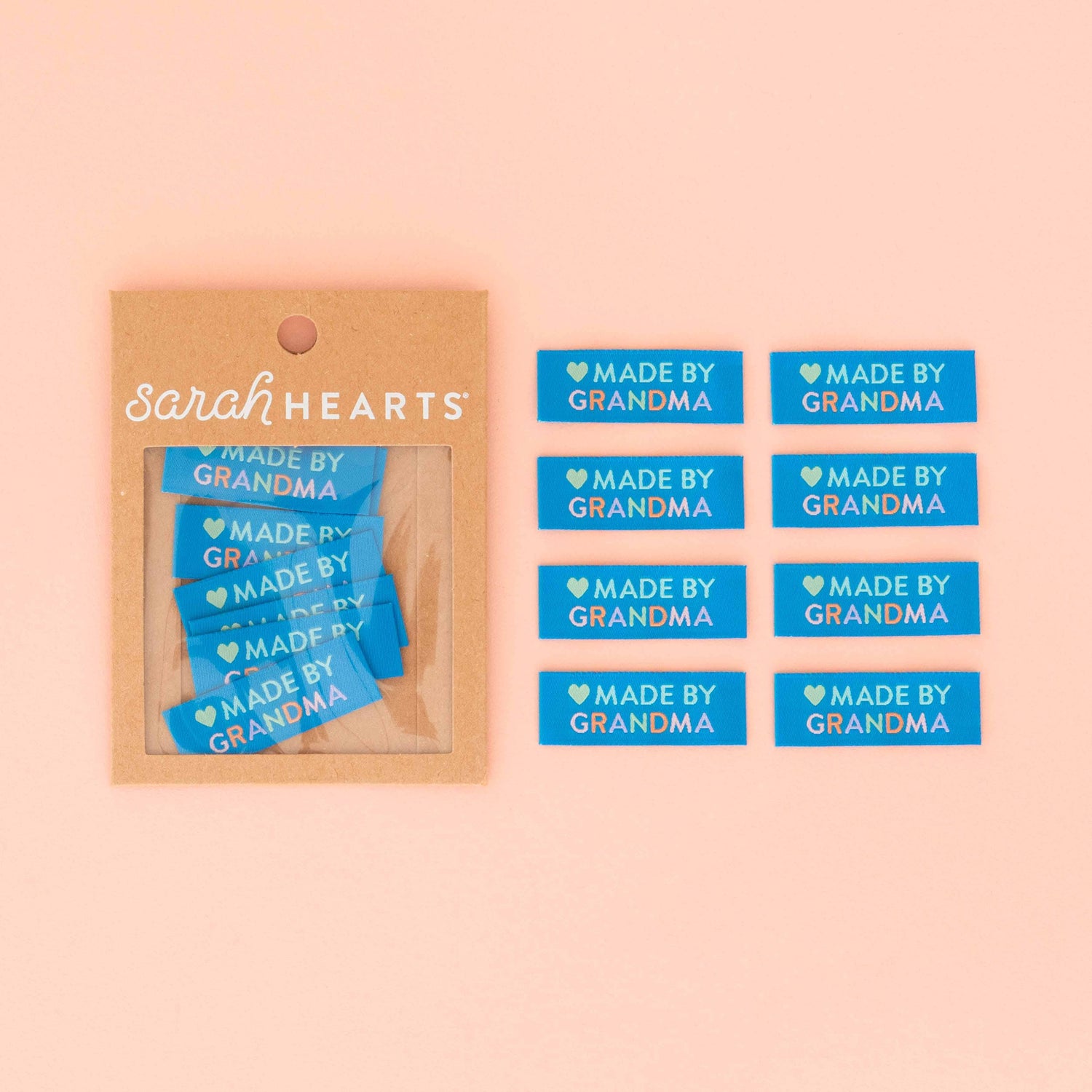 Made by Grandma Woven Labels