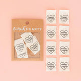 Thanks I Made It Heart Organic Cotton Labels